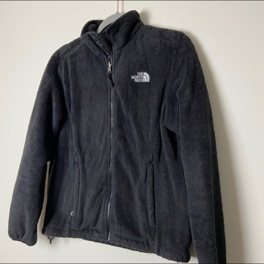 THE NORTH FACE • Women’s Osito Full Zip Fleece Jacket in Black Size Medium